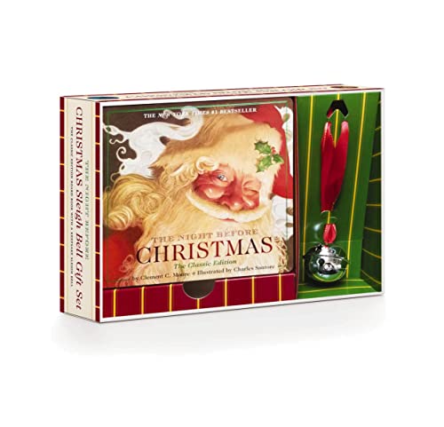 The Night Before Christmas Sleigh Bell Gift Set (The Classic Edition Board Book With a Keepsake Sleigh Bell)