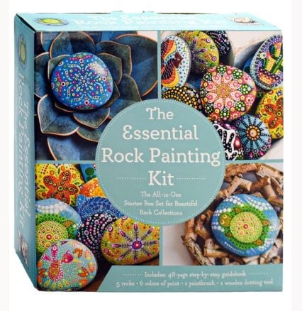 The Essential Rock Painting Kit: The All-in-One Starter Box Set for Beautiful Rock Collection