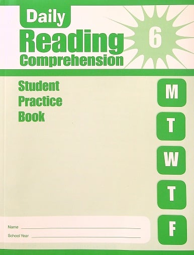 Daily Reading Comprehension Student Practice Book (Grade 6)