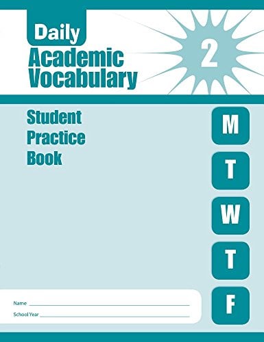 Daily Academic Vocabulary, Grade 2 Individual Student Practice Book