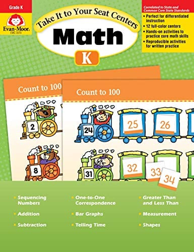 Math (Take It to Your Seat Centers, Grade K)