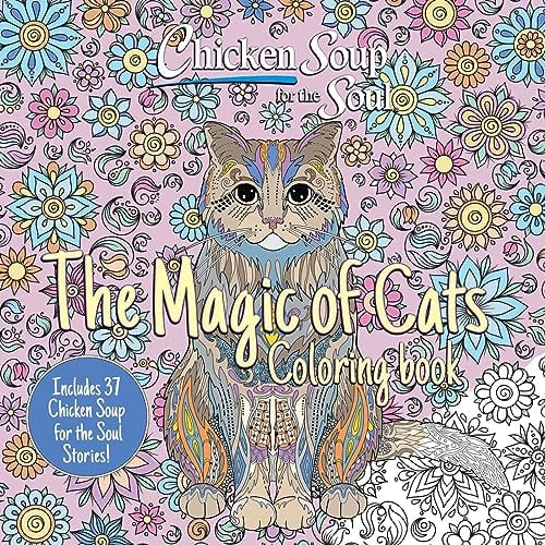 The Magic of Cats Coloring Book