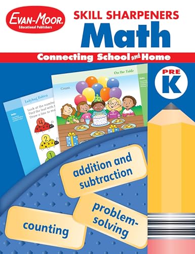 Math (Skill Sharpeners, Grade Pre-K)