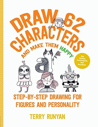 Draw 62 Characters and Make Them Happy