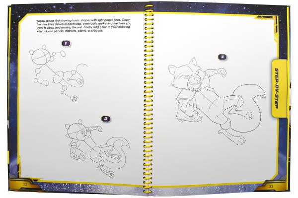 Learn to Draw Marvel Guardians of the Galaxy