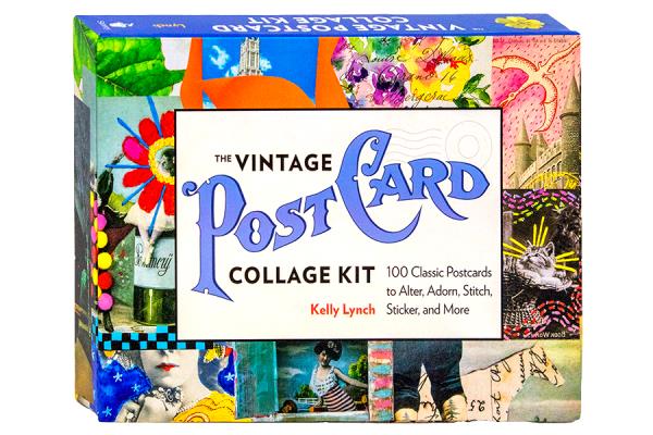 The Vintage Postcard Collage Kit: 100 Classic Postcards to Alter, Adorn, Stitch, Sticker, and More