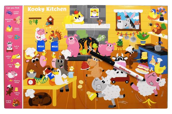 Search & Find Giant Silly Farm 48 Piece Puzzle