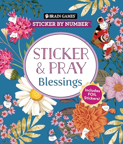 Sicker & Pray Blessings Sticker by Number (Brain Games)