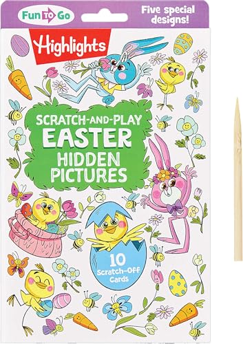 Easter Hidden Pictures (Scratch-And-Play)