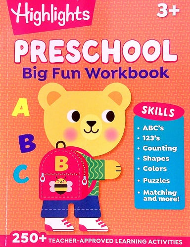 Preschool Big Fun Workbook (Highlights Big Fun Activity Workbook)