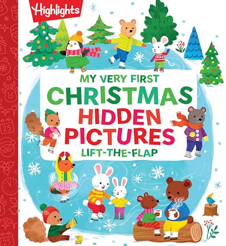 My Very First Christmas Hidden Pictures Lift-The-Flap (Baby's First Puzzle Books)