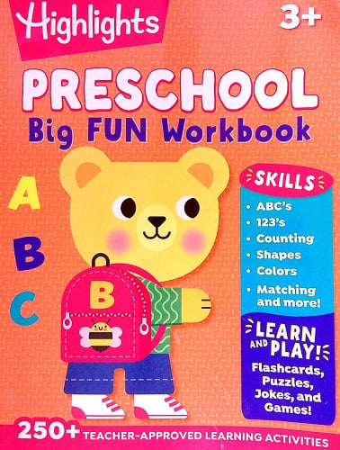 Preschool Big Fun Workbook