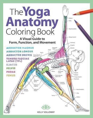 The Yoga Anatomy Coloring Book: A Visual Guide to Form, Function, and Movement