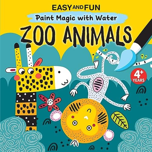 Zoo Animals (Easy and Fun Paint Magic with Water)