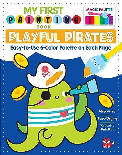 Playful Pirates: My First Painting Book (Magic Palette)