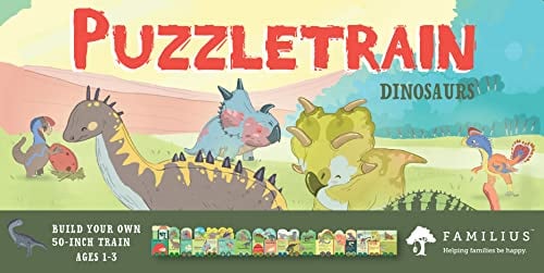Dinosaurs 26-Piece Puzzletrain