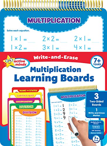 Multiplication Learning Boards Write-And-Erase (Active Minds)