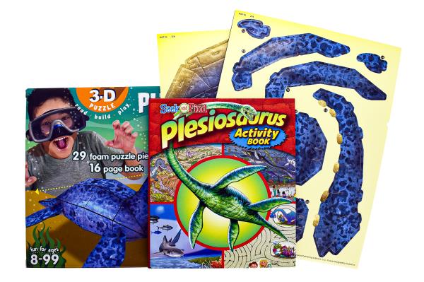 Plesiosaurus 3-D Puzzle &