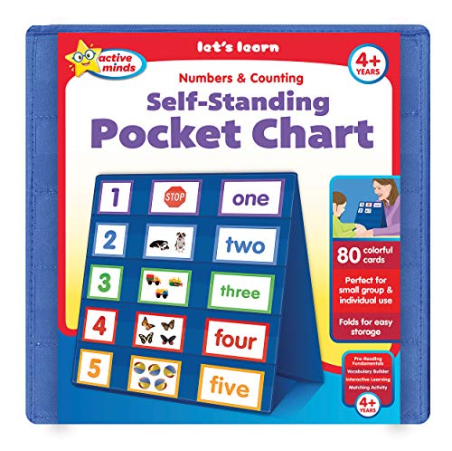 Numbers & Counting: Self-Standing Pocket Chart (Active Minds)