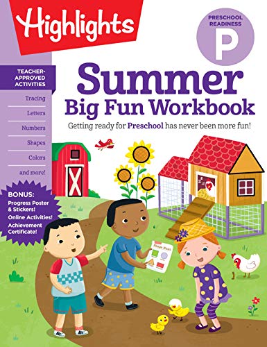 Summer Big Fun Workbook (Highlights, Preschool Readiness)