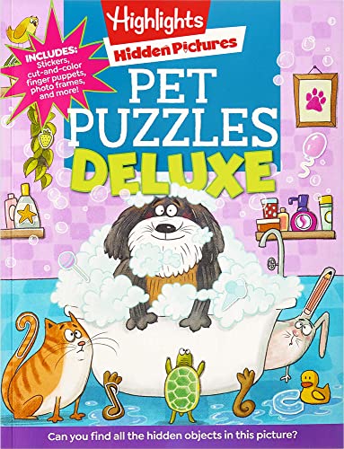 Pet Puzzles Deluxe (Highlights Hidden Pictures)