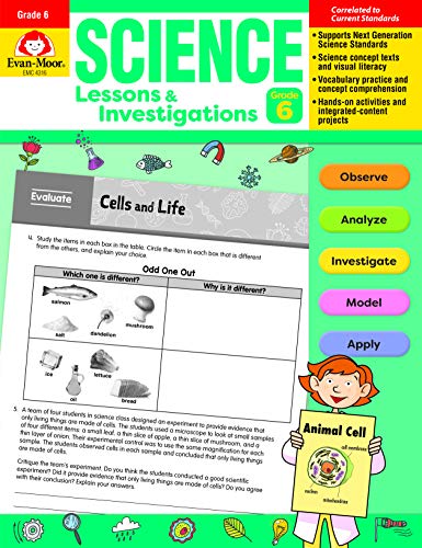 Science Lessons and Investigations (Grade 6)