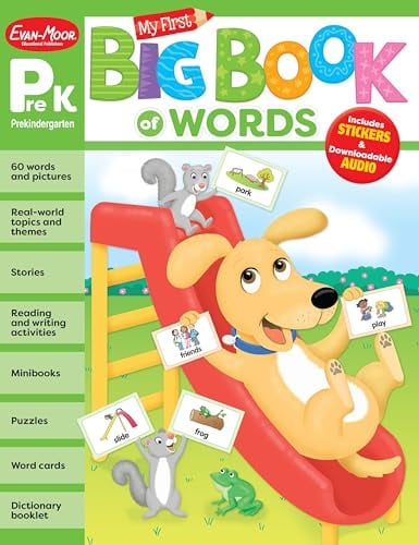 My First Big Book of Words (Grade Pre K)