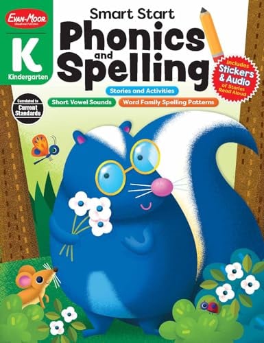 Smart Start Phonics and Spelling Workbook (Kindergarten)