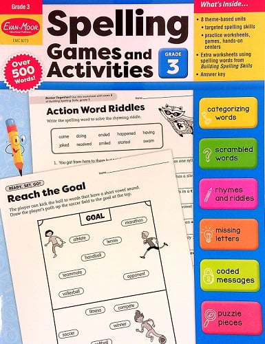 Spelling Games and Activities (Grade 3)