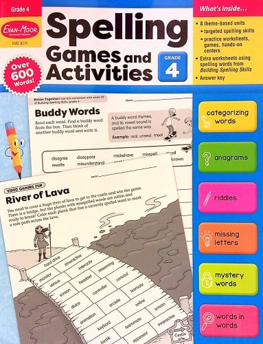 Spelling Games and Activities (Grade 4)