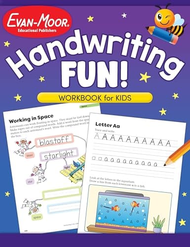 Handwriting Fun! Workbook for Kids (All Grades)