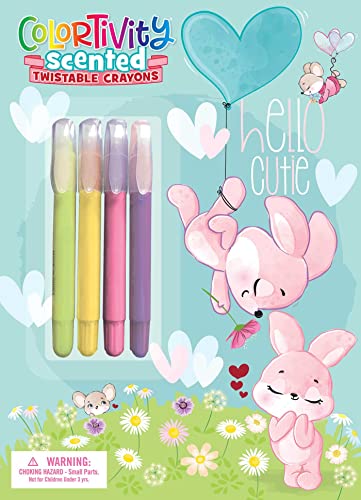 Hello Cutie Colortivity With Scented Twist-up Crayons