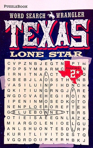 Texas Lone Star (Word Search Wrangler Puzzle Book)