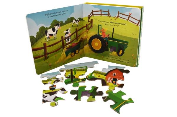 Busy Green Tractor 26 Pie