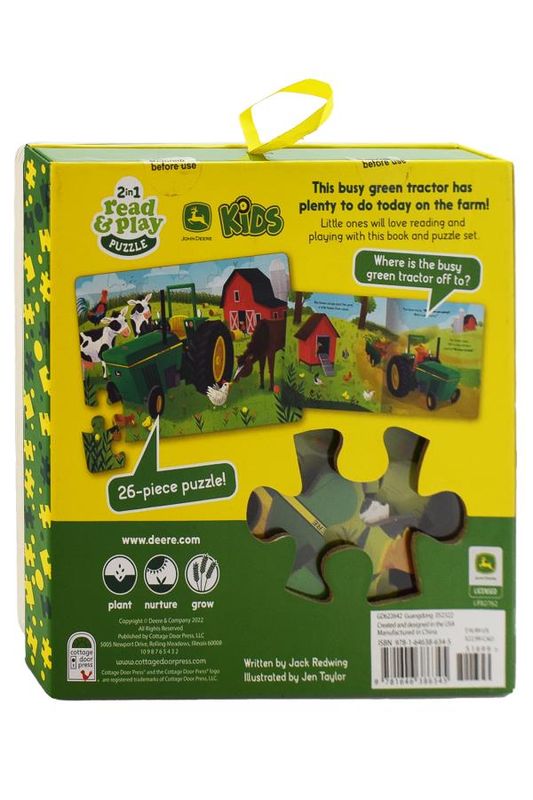 Busy Green Tractor 26 Pie
