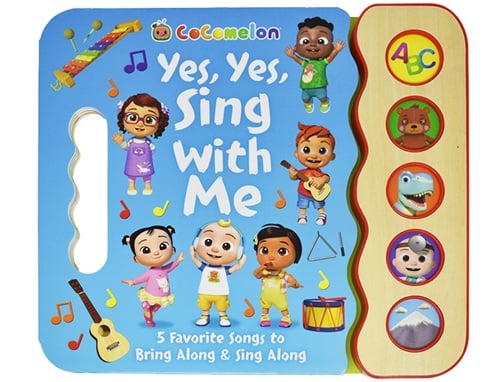 Yes, Yes, Sing With Me: 5 Favorite Songs to Bring Along & Sing Along (CoComelon, Early Bird Song Books)