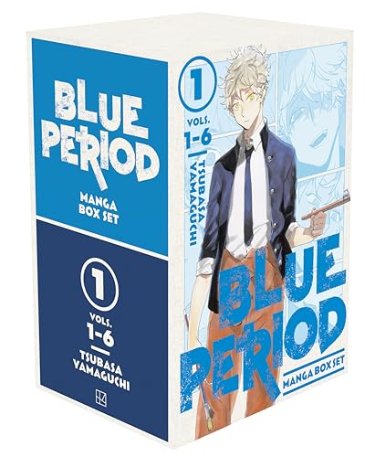 Blue Period Manga Box Set 1 (Volume 1-6)