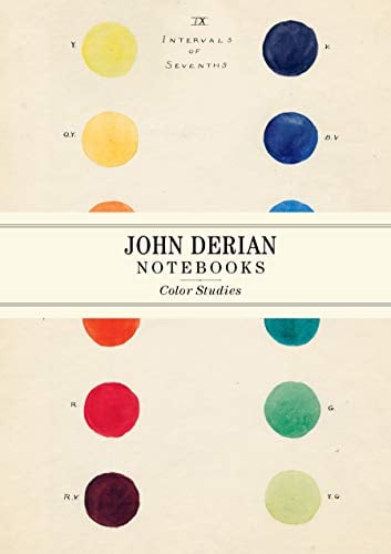 John Derian Color Studies Notebooks (3 Book Set)