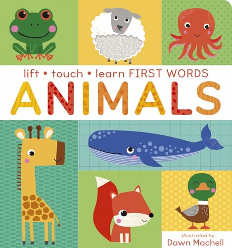 Animals Lift, Touch, and Learn First Words