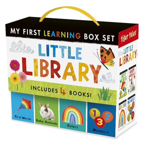 Little Library: My First Learning Box Set (First Words/Colors/Numbers/Baby Animals)