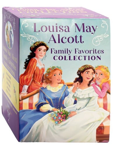 Louisa May Alcott Family Favorites Collection: 5-Book Boxed Set With Postcards & Journal