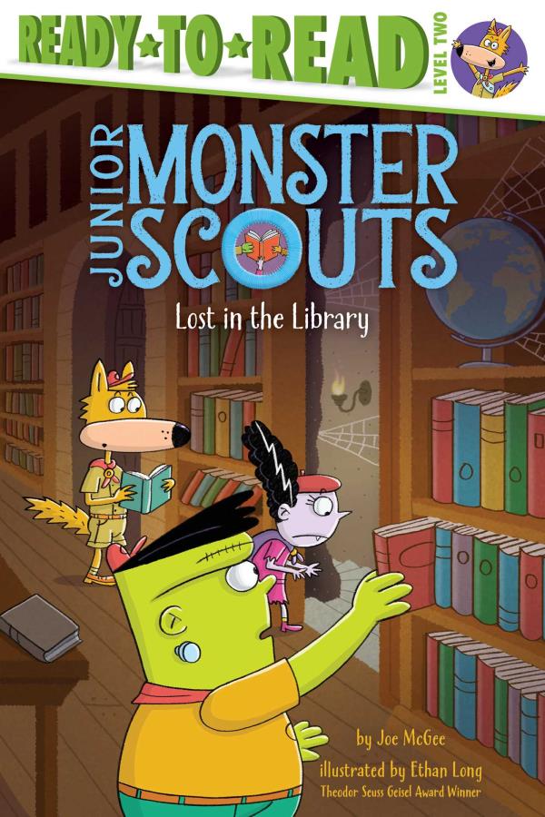 Lost in the Library (Junior Monster Scouts, Ready-To-Read, Level 2)