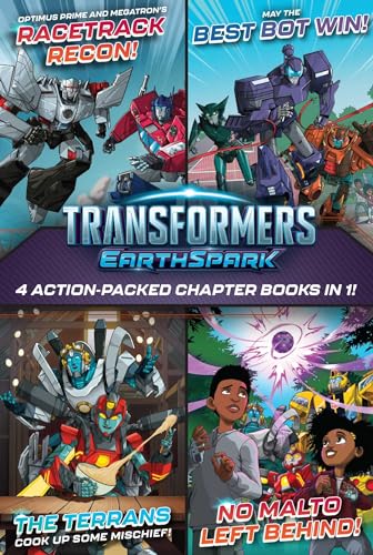 Transformers EarthSpark: 4 Action-Packed Chapter Books in 1!