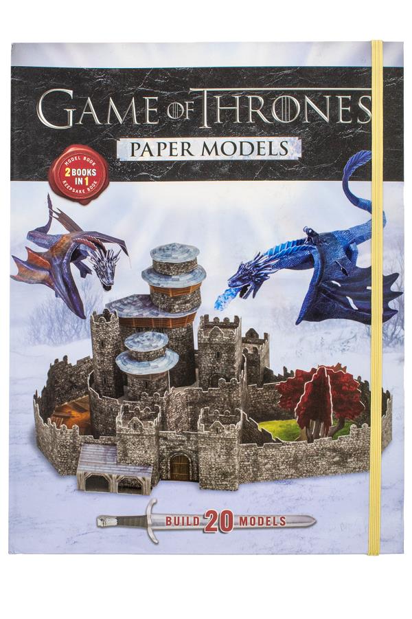 Game of Thrones Paper Models, 2 Books in 1