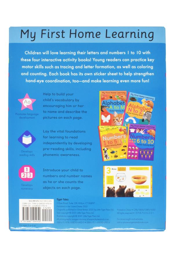 Alphabet and Numbers 4 Ac