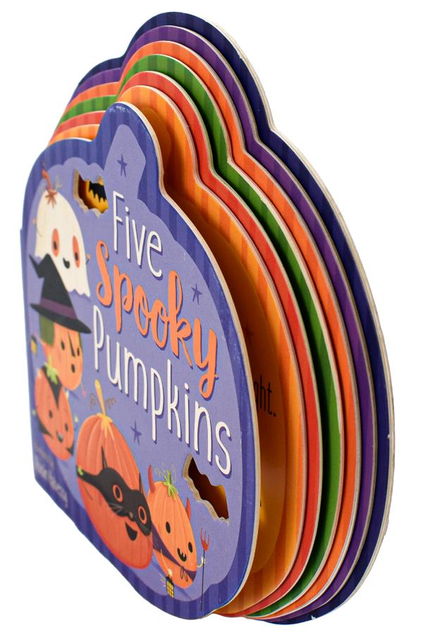 Five Spooky Pumpkins Imag