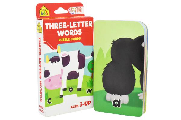 Three-Letter Words Puzzle
