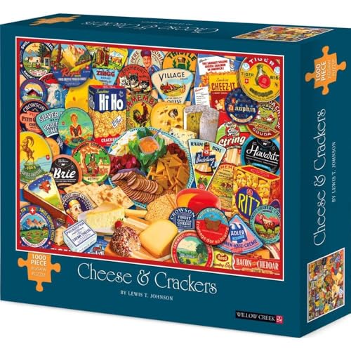Cheese & Crackers 1000-Piece Jigsaw Puzzle