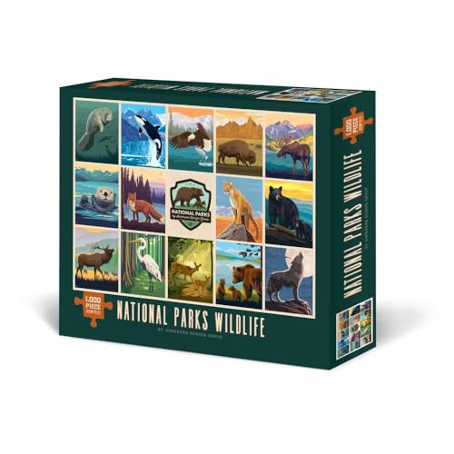 National Parks Wildlife 1000-Piece Jigsaw Puzzle