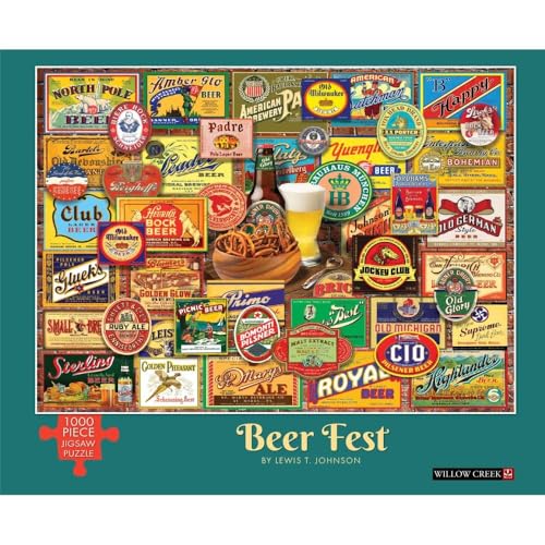 Beer Fest 1000-Piece Jigsaw Puzzle